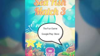 Sea Fish Match 3 Fun Game screenshot 3