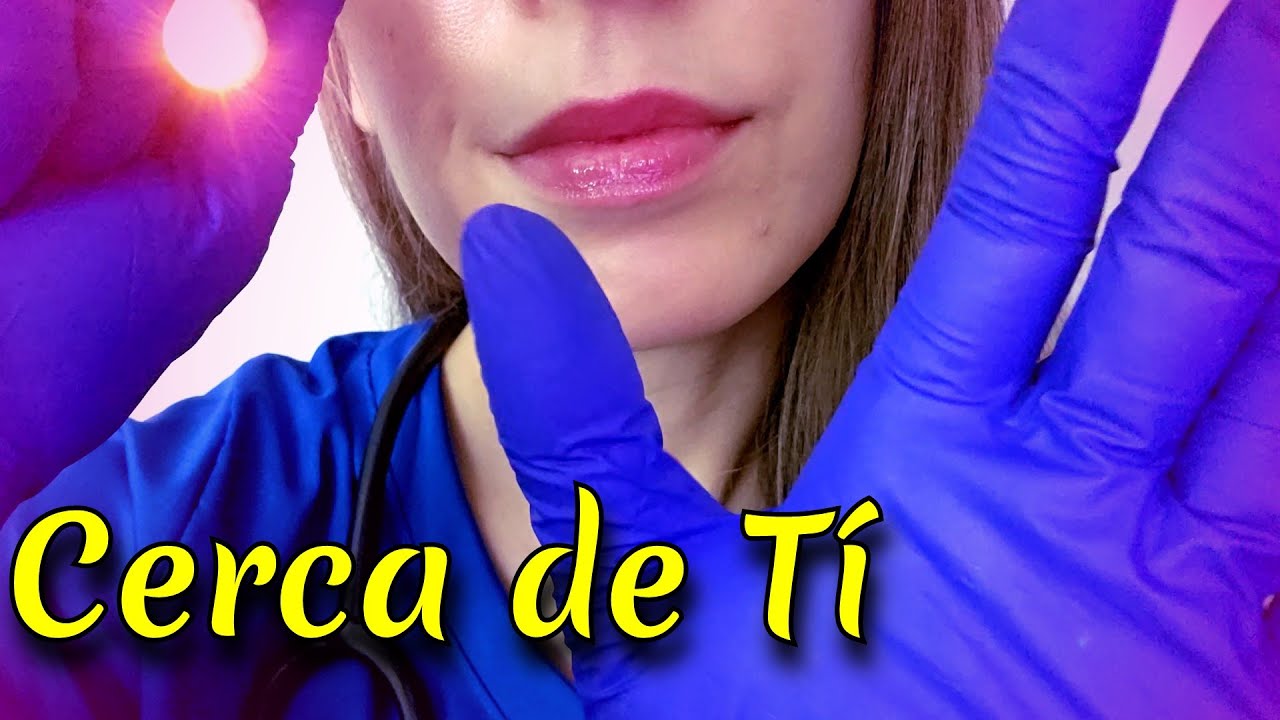 Clinica ASMR | Revision Rutinaria MUY CERCA de TÍ | Roleplay médico relajante