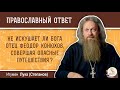 Не искушает ли Бога отец Феодор Конюхов, совершая опасные путешествия?  Игумен Лука Степанов