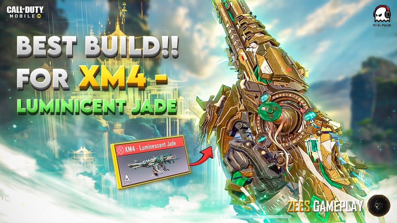 I MADE THE BEST LOADOUT For XM4 - LUMINESCENT JADE!!! 💚| ZEES Gamepla ...