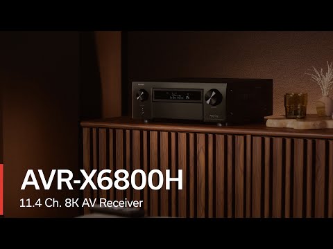 Introducing the Denon AVR-X6800H | Denon
