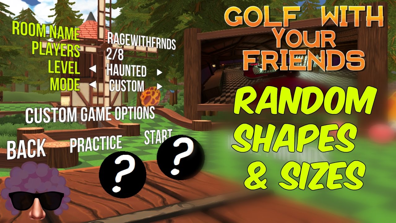 Random Shapes and Sizes (Golf With Your Friends Gameplay)