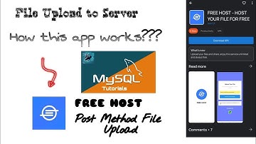 File Host- Upload Filea to Server :How this app works?? | Sketchware by msk
