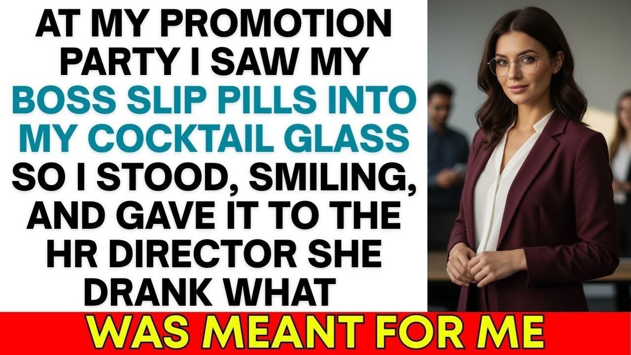 At My Promotion Party, Boss Hissed 'You're Just Lucky' And Spiked My Drink With Sedatives — So I..