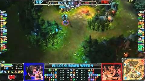 Ninjas in Pyjamas NiP vs Fnatic FNC    Super week EU LCS Summer 2013 W9D2    Full Game HD MUST SEE