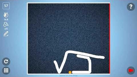 Check out how I solved level 57 in Brain It On! #BrainItOn