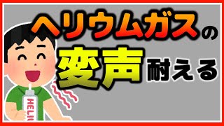 【ヘリウムガス】耐える方法を考えました【にじさんじフミ】