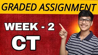 IIT Madras BS Degree | Computational thinking Week 2 Graded Assignment Solution EXPLAINED! (2025)