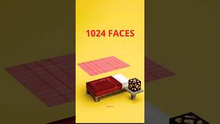 Minecraft Cloth Simulation in 4K | Blender Physics✨ #SHORTS