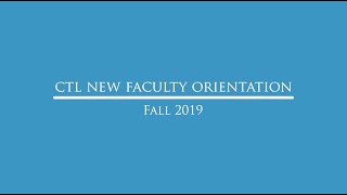 New Faculty Orientation 2019 | Student Panel: Most Intimidating Thing for First Semester Students