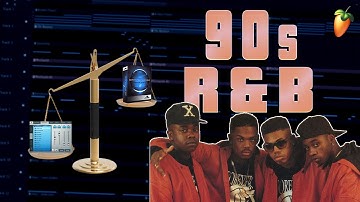 MAKING A 90s R&B BEAT USING ONLY STOCK PLUGINS IN FL STUDIO(PART2)
