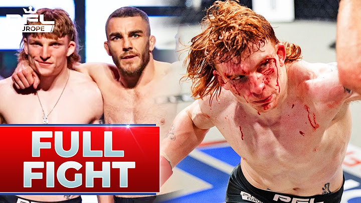 Craziest Fight You'll EVER See! | Lewis McGrillen v Dean Garnett | Full Fight | PFL Europe 3 2024