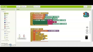 Alarm App in MIT App inventor