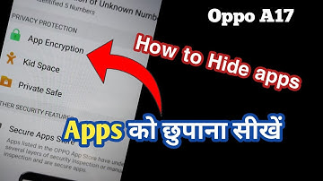 hidden apps | Oppo mobile hide apps| ऐप्स को कैसे छुपाये