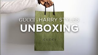 Unboxing Gucci Ha Ha Ha Harry Styles Collab Tie