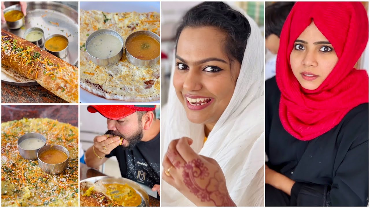 South Indian Crispy Masala Dosa Varieties 😋 | Chikmagalur 🥰 | Mashura | Basheer Bashi | Suhana