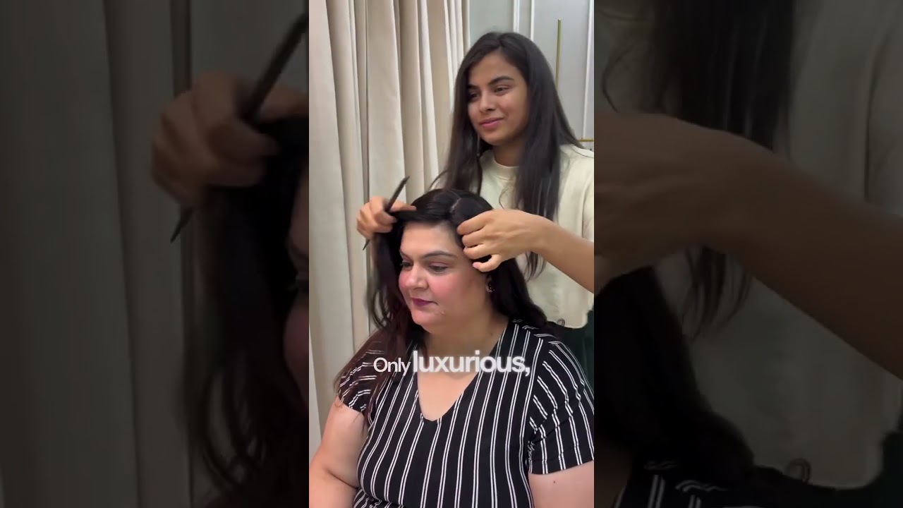 Silk Hair Topper for Thinning Hair | Most Natural Scalp Look with Human Hair | The Shell Hair