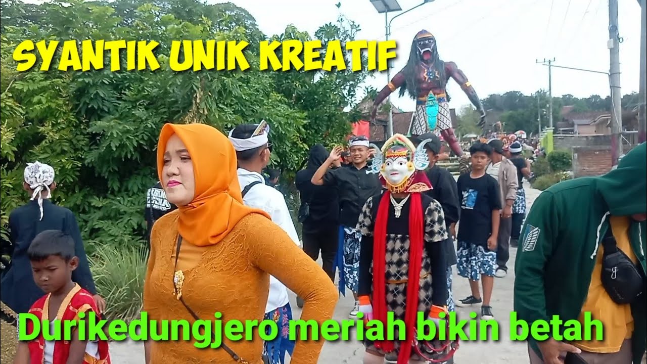 Unik Meriah Karnaval Desa Durikedungjero Ngimbang Lamongan