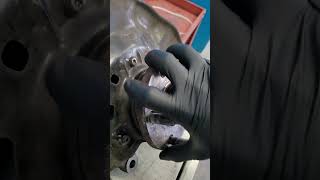 Toyota corolla worn front wheel bearing #mechanic #automobile #automobilerepairshops #wheelbearing Toyota corolla worn front wheel bearing #mechanic #automobile #automobilerepairshops #wheelbearing