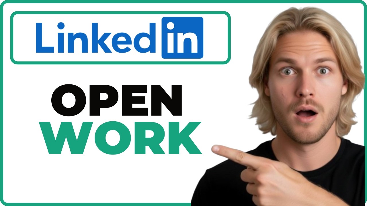 How To Turn On Open To Work In LinkedIn App (Quick Guide) - YouTube
