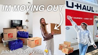 pack up my childhood bedroom with me :( *cleaning, decluttering, moving prep*