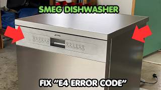 How to Fix Smeg Dishwasher E4 Error Code?