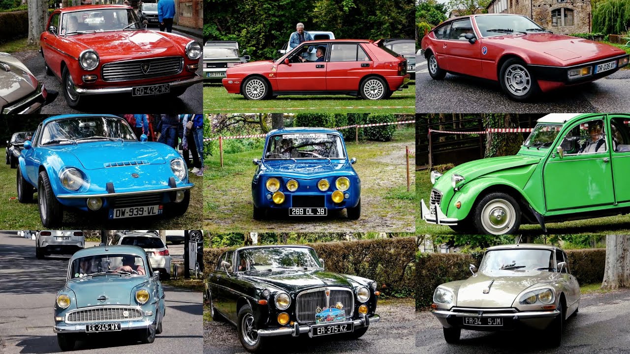 Journée Nationale des Véhicules d’Époque 1/2 Auriac-sur-Vendinelle (31)