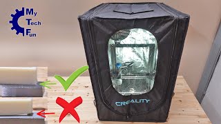 Review of 3D Printer Enclosure made by Creality for Ender 3 size 3D printers