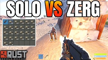 How to Solo against a Zerg - Rust Console Edition