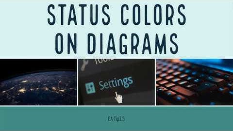 Enterprise Architect Tip 3.5 - Status Colors on Diagrams