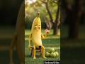 "Banana Regrets Eating Guava 🍌😩" #banana #apple #ai #farming #shorts #fire