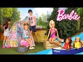 Barbie Dreamhouse Adventures Camping Vacation Travel Routine