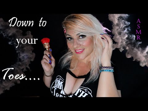 asmr down to your t o e s