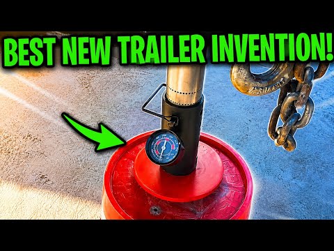 NEW TRAILER ACCESSORY from BTBRV! Tongue Jack Scale Foot Mount!