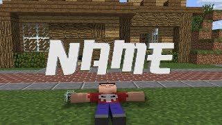 [Free] Intro template - Mineimator free intros #6