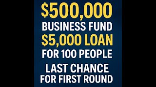 $500,000 Fund – $5,000 Loan | LAST CHANCE for Round 1! - STEPCLUB
