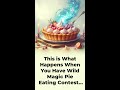 This is what happens when you have a wild magic pie-eating contest...