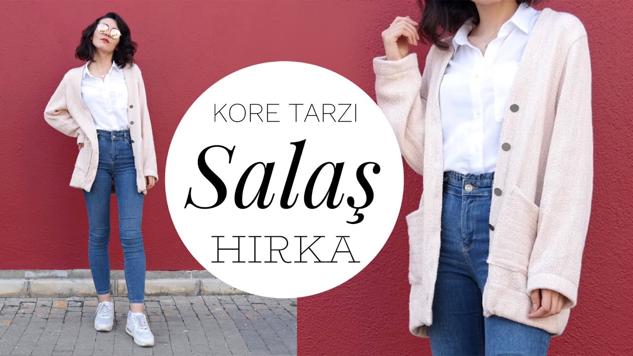 SALAŞ HIRKA DİKİMİ | KORE TARZI | Sew Korean Style Cardigan