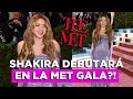 Shakira asistirá por primera vez a la Met Gala de este año, y será vestida por Donatella Versace. ✨️