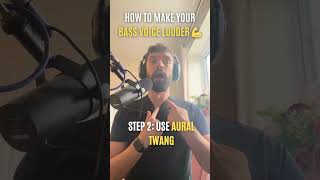 Why Your Bass Voice Sounds Quiet (and How to Fix It)  💪