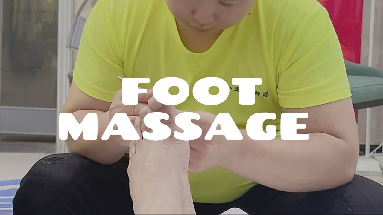 Pedicure China Foot Massage China Foot massage asmr feet
