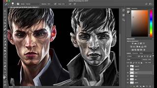 Dishonored  - The Outsider painting study