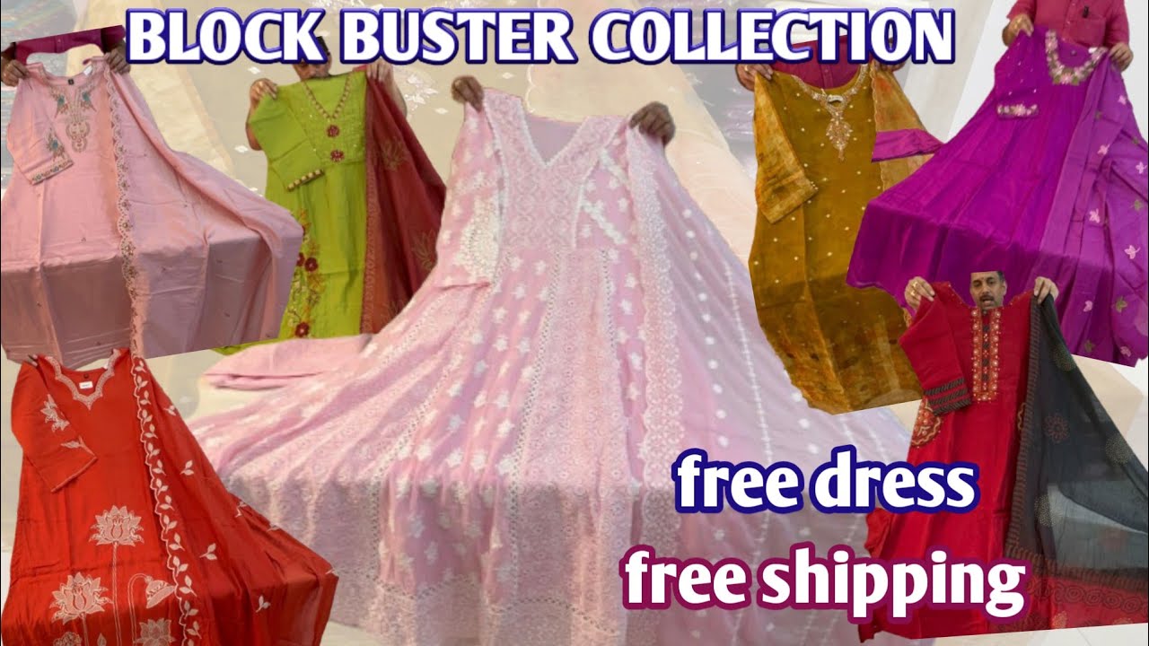 Most trending designer partywear dresses kurti sets with price and address