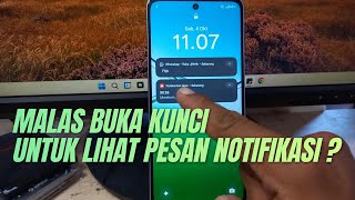 Cara Menampilkan Detail Notifikasi di Layar Kunci di HP OPPO A5 Pro & OPPO Lainnya