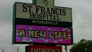 birth announcement on St Fran highway billboard