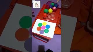 Melatih daya pikir || pola warna #bola #paud #literasi