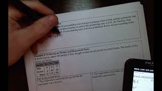NorthArk MAT 2133 Section 4.3 Example 4-33 Conditional Probability