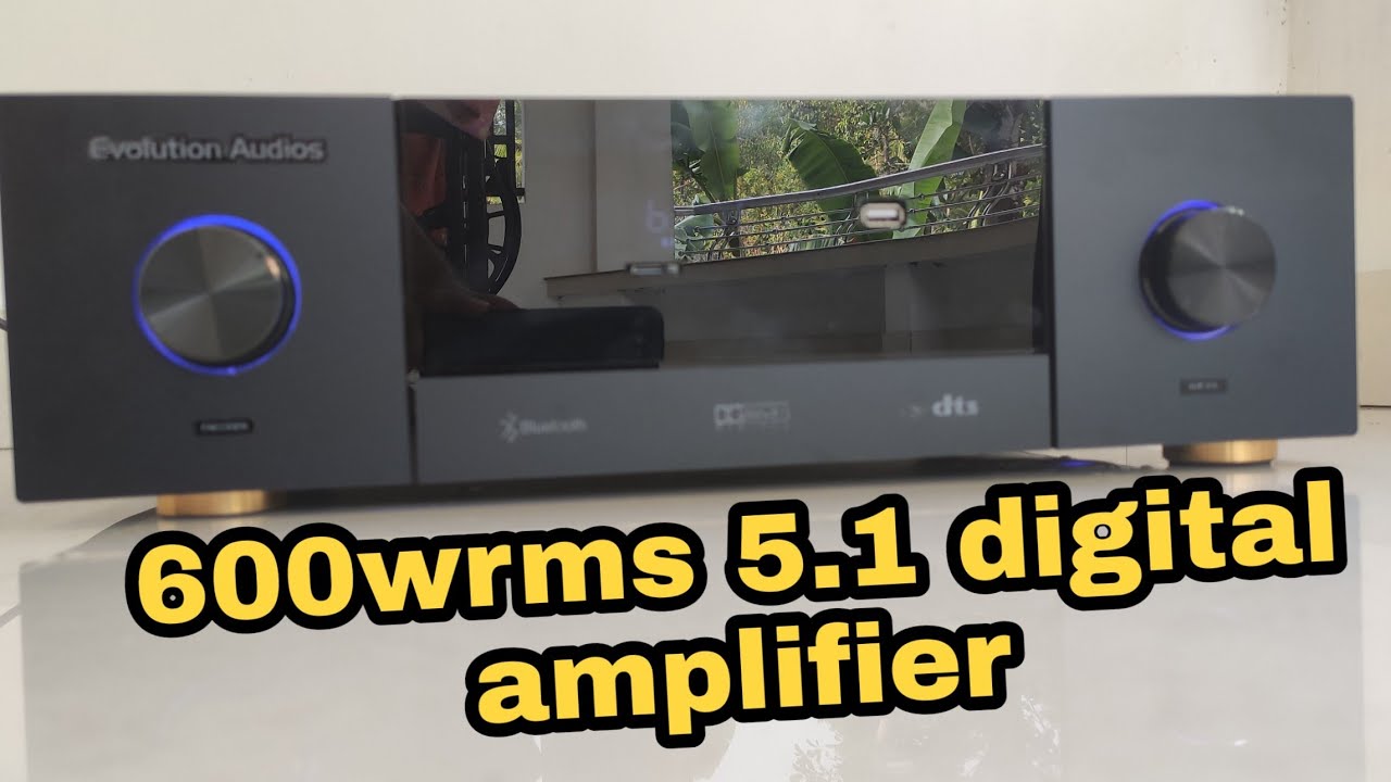 5.1 Dolby digital amplifier 600wrms YouTube