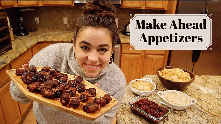 Easy Make-Ahead Holiday Appetizers