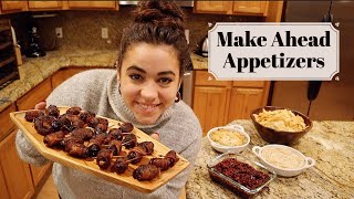 Easy MakeAhead Holiday Appetizers